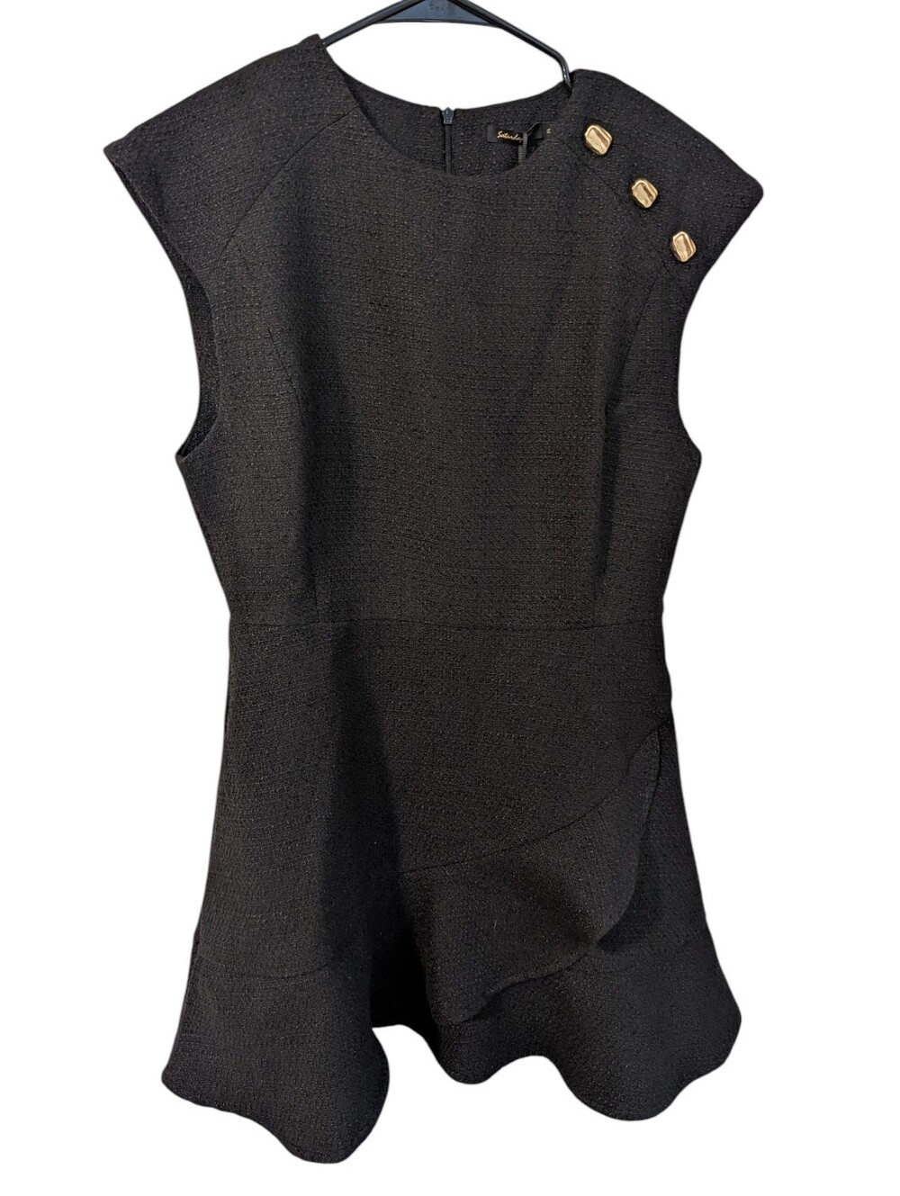 Saturday Club, Tweed Kick Flare Dress, Size Xl